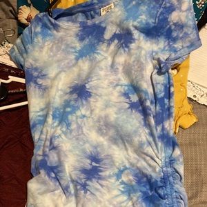 Victoria secret size small blue tye dye dress worn maybe one time